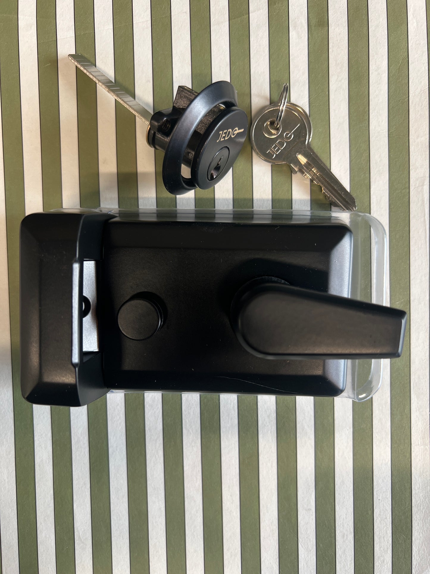 Matt Black 60mm nightlatch