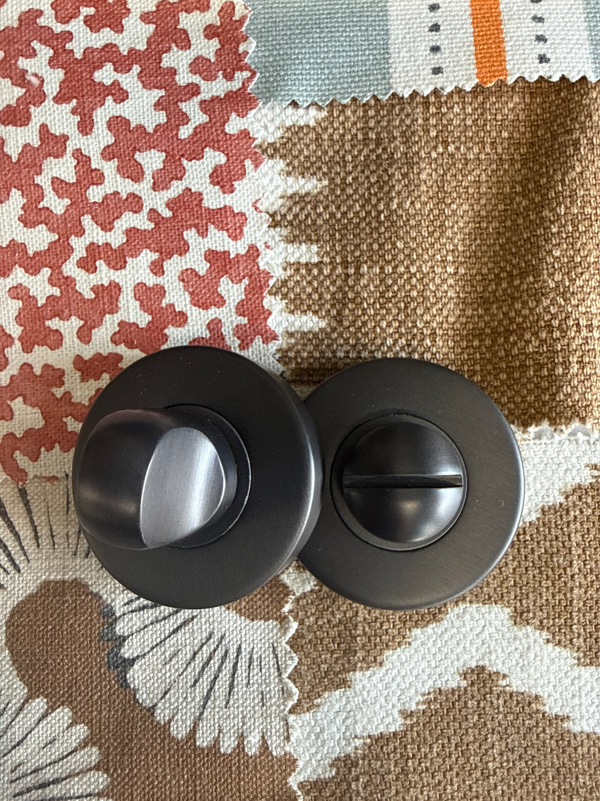 Matt Bronze Bathroom turn and release