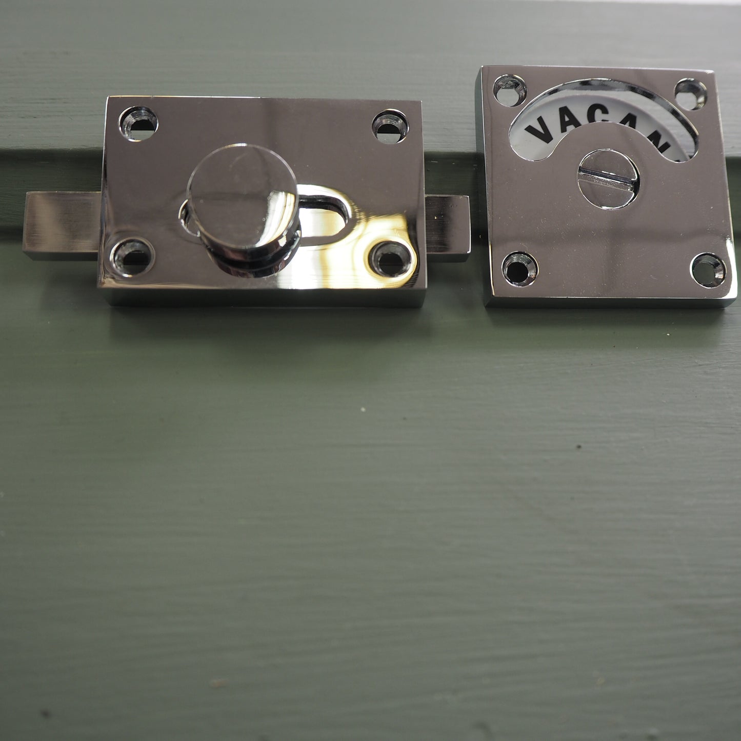 Polished chrome Indicator bolt