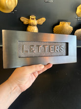 Load image into Gallery viewer, ‘Letters’ letter plate in matt bronze