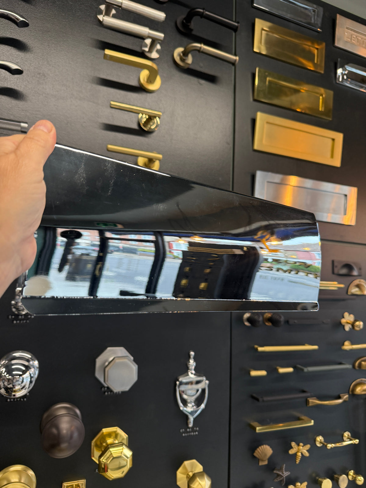 Large Polished Chrome Inner Tidy