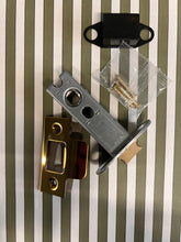 Load image into Gallery viewer, 76mm Polished Brass Tubular Latch