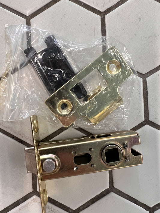2.5” tubular latch brass