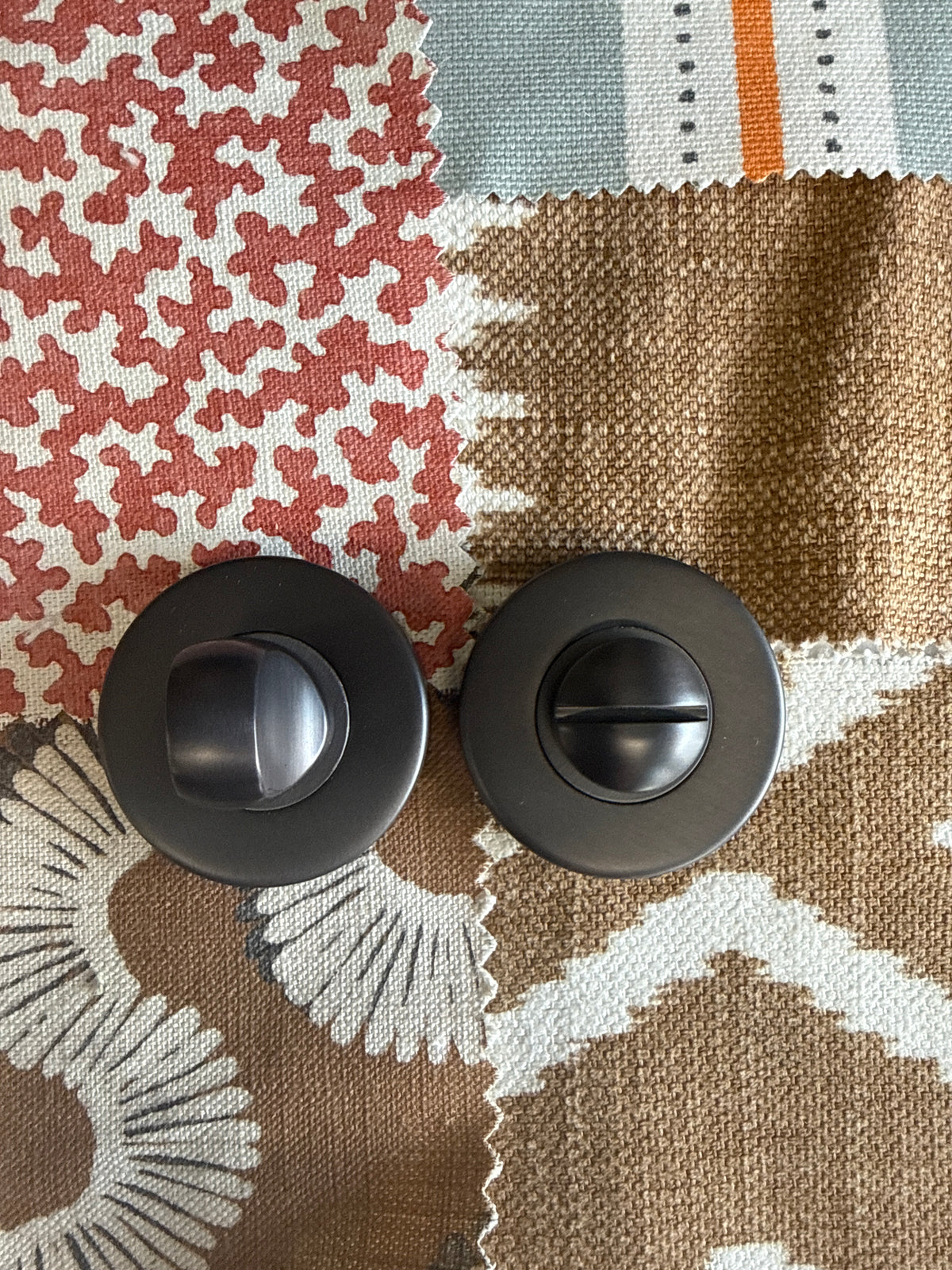 Matt Bronze Bathroom turn and release
