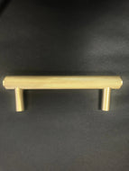 Piccadilly satin brass cabinet pull