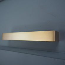Load image into Gallery viewer, Satin brass d handle 160mm