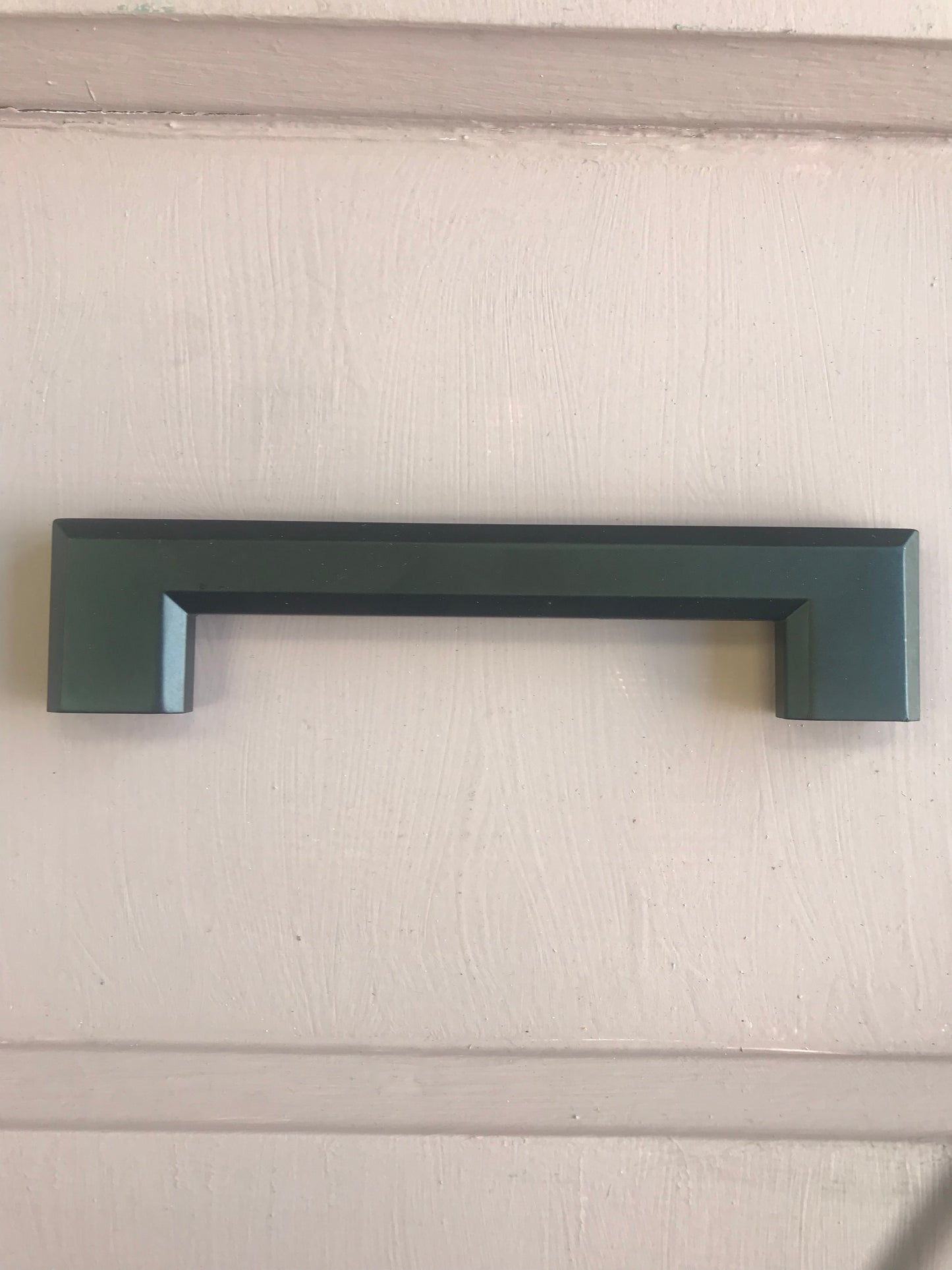 Arizona Matt Black bevelled cabinet pull