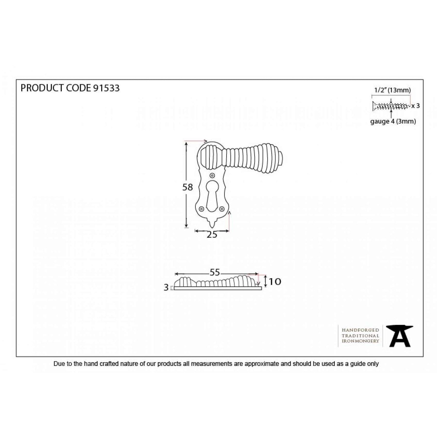 Beehive escutcheon