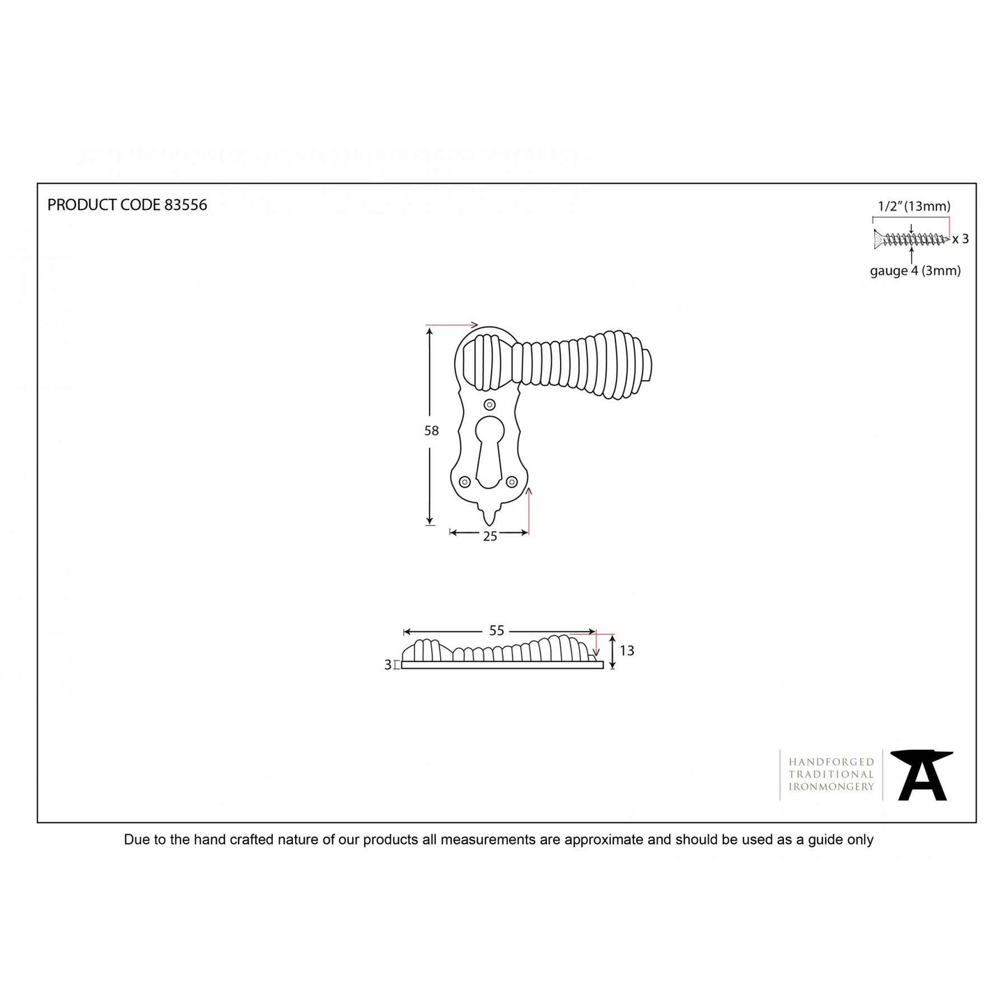 Beehive escutcheon