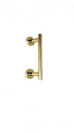Polished brass pull handle