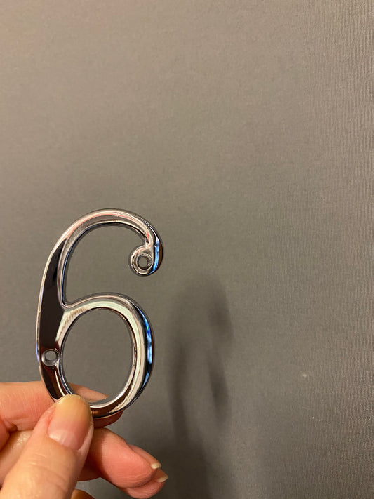 Polished chrome 6 or 9