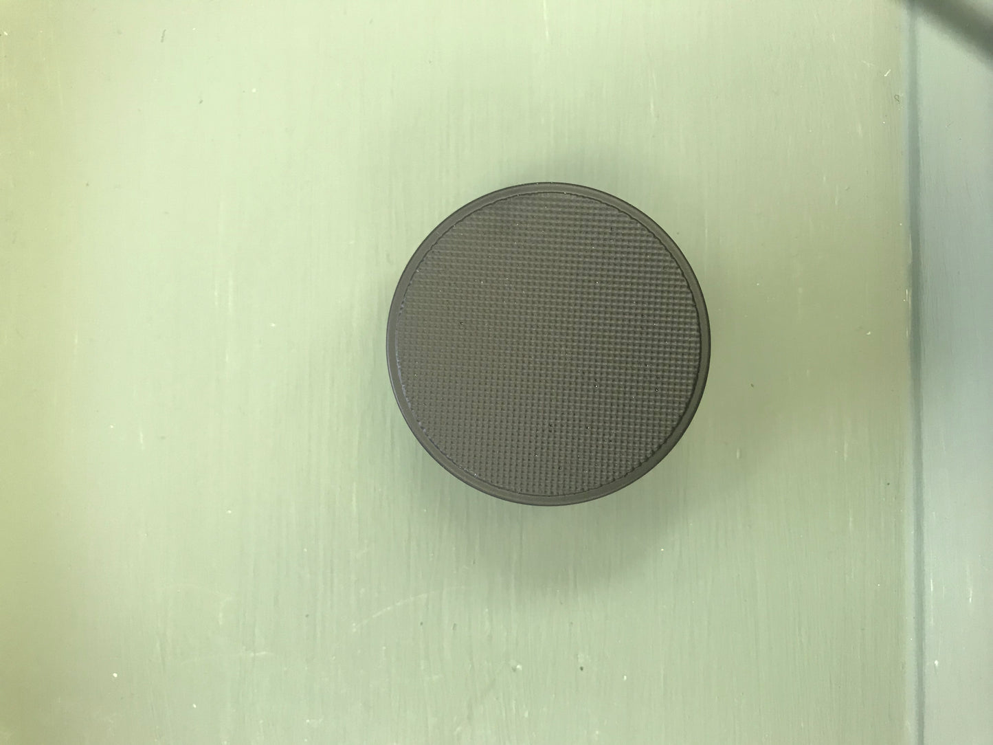 Matt black cabinet knob