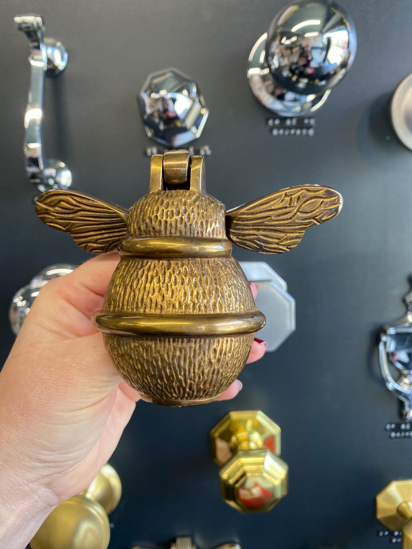 Bronze Bee Door Knocker