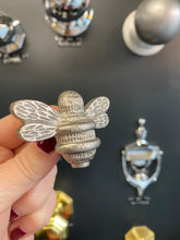 Load image into Gallery viewer, Satin Silver Bee Drawer Cabinet Knob