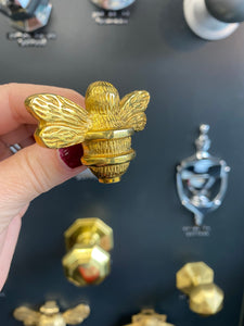 Brass Bee Drawer Cabinet Knob
